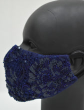 Load image into Gallery viewer, LACE FACE NAVY
