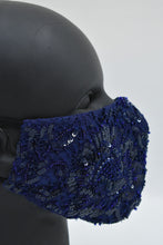 Load image into Gallery viewer, LACE FACE NAVY
