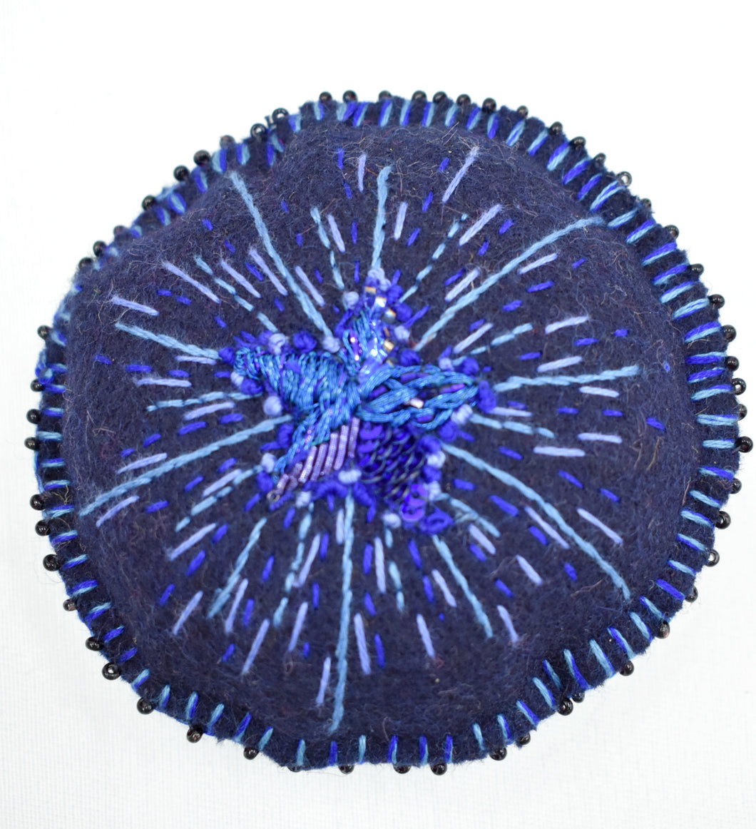 BLUE PINCUSHION