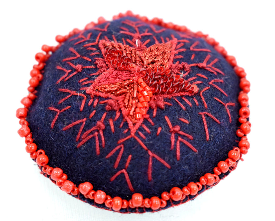 NAVY PINCUSHION 1