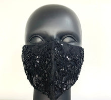 Load image into Gallery viewer, LACE FACE BLACK
